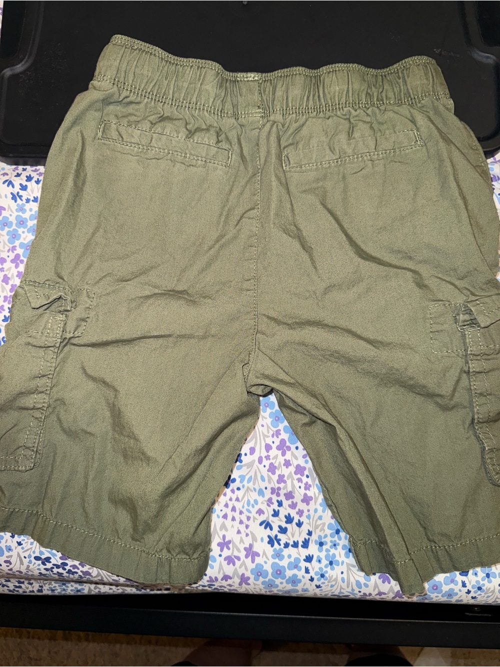 Dip Kids Elastic  Waist Shorts Pack - Red, Olive, Tan, Beige, Striped| set of 5 - Picture 15 of 15